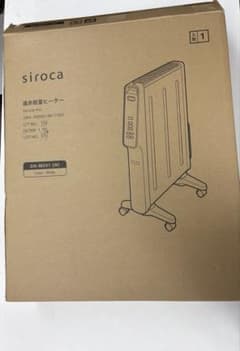 siroca SNM-M251 ホワイト 電気ヒーター 良品！ - メルカリ