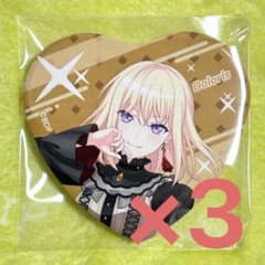 Ave Mujica ドロリス ハート缶バッジ 3個 三角初華 バンドリ - メルカリ