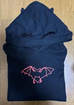 米津玄師 Flamingo コウモリ パーカー ブラック XL - メルカリ