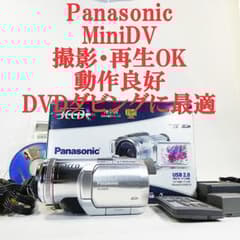 動作良好 パナソニック NV-GS250 MiniDVビデオDVDダビングに最適