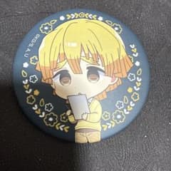 鬼滅の刃 キメツ学園 我妻善逸 AGF 缶バッジ - メルカリ