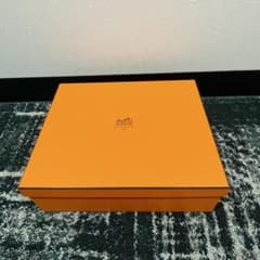 36 美品 HERMES エルメス ケリー25用 オレンジ 空箱 長方形 - メルカリ
