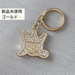 新品未使用】嵐を旅する展覧会 スワロフスキーキーホルダー ゴールド