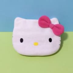 平成レトロ ハローキティ ポケットティッシュ カバー ポーチ サンリオ