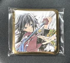 鬼滅の刃 ダイニング おたのしみくじ スクエア缶バッジ 冨岡義勇