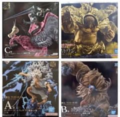 一番くじ ワンピースex 悪魔を宿す者達vol3 4点セット 魂豪示像 - メルカリ