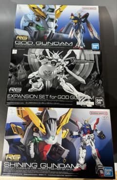 RG シャイニングガンダム・ゴッドガンダム/拡張セット - メルカリ