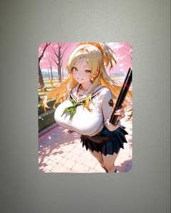 b384 【セクシーカード】レギュラーサイズ 両面 - メルカリ