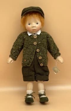 ポングラッツ人形 オールウッド 身長約37cm 男の子 スタンド付き