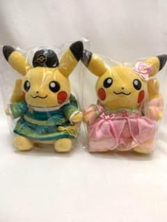 海外限定 ポケモン ピカチュウ 2体セット 漢服コスチューム - メルカリ