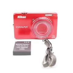 Nikon COOLPIX S6300 レッド クールピクス コンデジ デジカメ - メルカリ