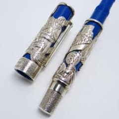 買得定価35万】OMAS オマス ローマ2000 スターリングシルバー 万年筆