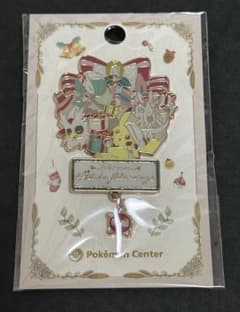 ポケモンセンター クリスマス ロゴピンズ ピンバッジ ピカチュウ