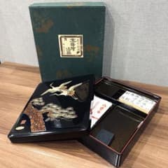 本蒔絵漆器】新品未使用 橋本漆芸 文箱 漆器 鶴デザイン - メルカリ