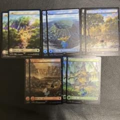 チョコボバンドル 基本土地Foil 各2枚 10枚セット 日本語 mtg - メルカリ