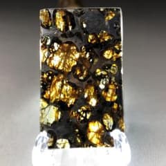 パラサイト隕石 隕石 石鉄隕石 セリコ隕石 美品 重さ約6g ケース付