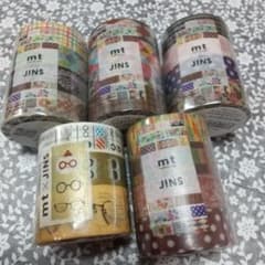 mt JINS マスキングテープ A.B.C.D.イベント限定セット - メルカリ