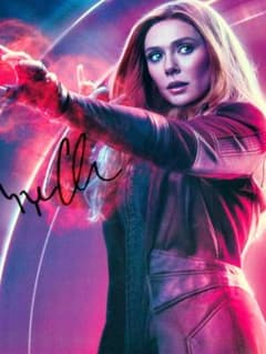 セール中…エリザベス・オルセン直筆サイン入り超大型写真…Elizabeth