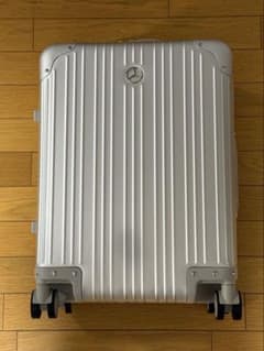 メルセデスベンツ アルミスーツケース シルバー キャリーケース - メルカリ