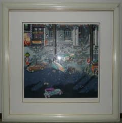 ☆版画☆ヒロ・ヤマガタ シルクスクリーン 泥棒2☆S44 - メルカリ