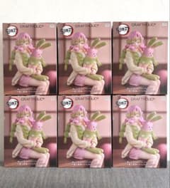 鬼滅の刃 ぬーどるストッパーフィギュア 甘露寺蜜璃 ラウワン限定 6点