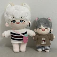 BTS SUGA ユンギ ぬいぐるみ 服 セット shooky マスター ドール - メルカリ