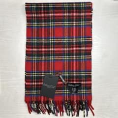 Joshua Ellis チェック柄マフラー - メルカリ