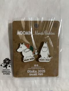 ムーミン ピンバッジ 大阪関西万博 2025 北欧館 限定 2個セット - メルカリ