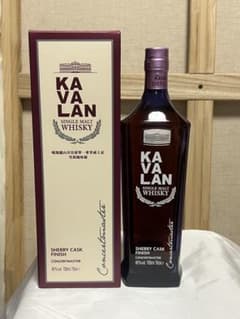 KAVALAN シングルモルトウイスキー シェリーカスクフィニッシュ 箱付き