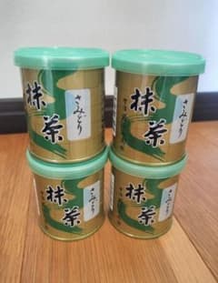 抹茶 山政小山園【さみどり】30g×4缶 - メルカリ