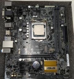 ASUS H110M-A マザーボード＆i7-7700k - メルカリ