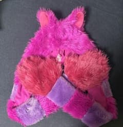 ディズニー チェシャ猫 マフラーキャップ ファンキャップ ピンク