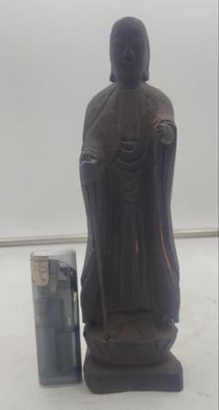 七つ玉算盤 そろばん 25桁 漆塗木箱入り 江戸時代 骨董品、美術品