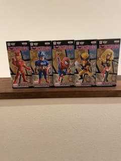 ワールドコレクタブルフィギュア マーベルコミックス 全5種セット