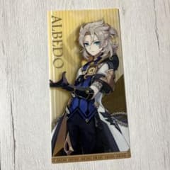 原神 アルベド GIGO限定 コラボ チケットファイル - メルカリ