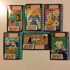 ドラゴンボール カードダス第10弾 キラカード6枚セット - メルカリ
