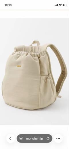 モンシェリ ペット巾着メッシュギャザーリュック - メルカリ