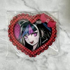 ダンガンロンパ ハート型 アクリルバッジ 澪田唯吹 - メルカリ