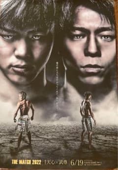 THE MATCH 2022 ポスター 那須川天心 武尊 - メルカリ