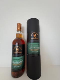 シグナトリー シークレットスペイサイド（M）マッカラン15年 未開封