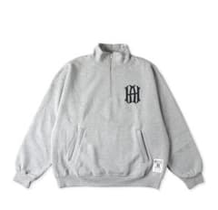 浜崎あゆみ MFC コラボ ハーフジップスウェット Lサイズ グレー 灰色