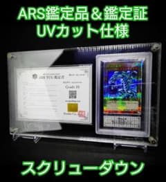 アクリルフレーム クリア「ARS鑑定品＆鑑定書用スクリューダウン