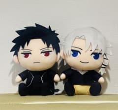 GiGO限定 カグラバチ おすわりBIGぬいぐるみ 六平千鉱 漣伯理 2種