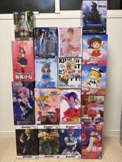 アニメキャラクター プライズフィギュア組み合わせ 17体セット まとめ