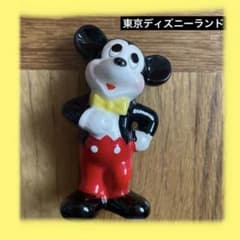 レトロ ディズニー ミッキー 東京ディズニーランド マウス 置物 陶器