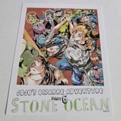 空条徐倫 ジョジョの奇妙な冒険 原作 カード ジャンプフェスタ フォト