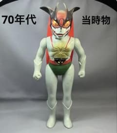 1970年代 当時物 デビルマン 無版権 パチ ソフビ スタンダード 昭和