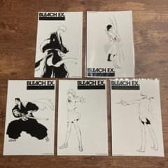 BLEACH EX. キャラクターブロマイド5枚セット＋フライヤーおまけ付き
