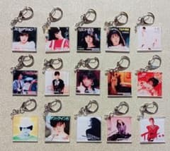 中森明菜写真展 ジャケットアクリルキーホルダーコンプリートセット