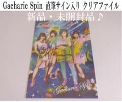 レア】Gacharic Spin クリアファイル サイン入り - メルカリ